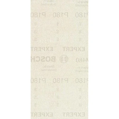 Image of Bosch Professional 10x Expert M480 Sanding Net (for Hardwood, Paint on wood, 93x186 mm, Grit 180, Accessories Orbital Sander)