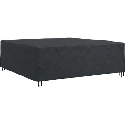 Image of vidaXL Outdoor Furniture Cover Black 235 x 70 cm 210D