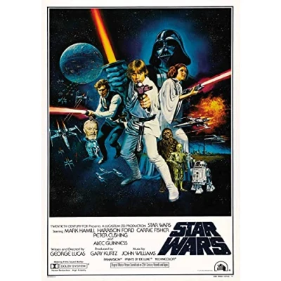 Image of OMG Printing Star Wars Poster/Print/Picture Satin Photo Paper A3 297mm x 420mm