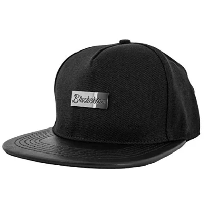 Image of Blackskies Oasis Snapback Cap Women Men&#039;s Baseball Hat Surfer Skater Trucker Pitch Black Navy Blue