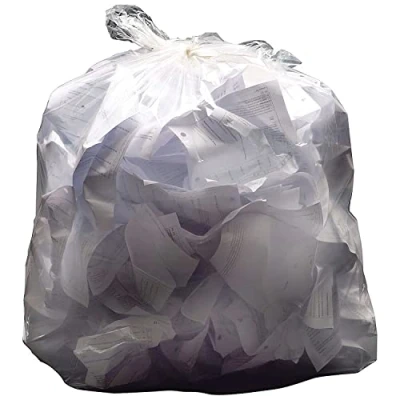 Image of 2Work Medium Duty Refuse Sack Clear (Pack of 200) KF73377