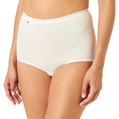 Image of Sloggi Womens Basic+ Maxi Brief, Beige (Vanille), 16 UK