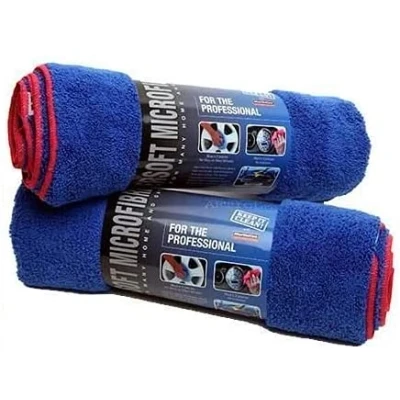 Image of MCM TWIN PACK Car Drying Towel Cloth Microfibre Extra Large 60 x 90cm Trade Quality