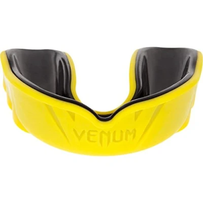 Image of Venum Unisex Senior 11+ Year Challenger Mouth Guard, Multicolor (Yellow/Black), One Size