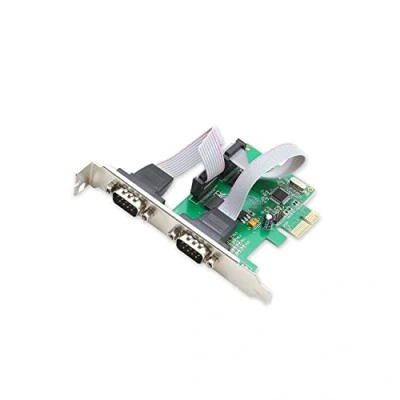 Image of SYBA Multimedia SI PEX15037 Dual DB9 Serial Ports PCI Express Card with Low Profile Bracket