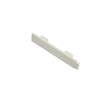 Image of Gardinia GE3 End Pieces for Plastic Curtain Rail, 1 Pair, White, Nicht Zutreffend