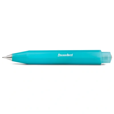Image of Kaweco FROSTED SPORT Mechanical Pencil Light Blueberry 0.7mm HB I Exclusive with 0.7 mm Lead Refill 10.5 cm