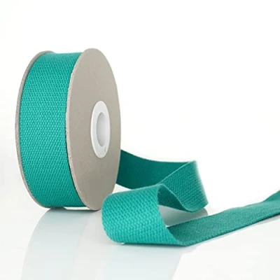 Image of Trimz Cotton Webbing, Jade Green, 30mm
