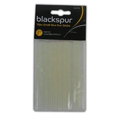 Image of 7.2mm x 100mm Hot Glue Sticks Pack of 10 By Blackspur