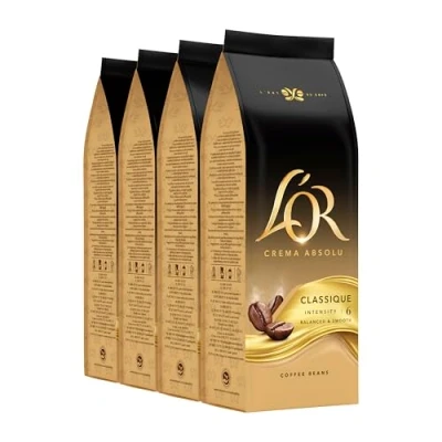Image of L&#039;OR Crema Absolu Classique Beans 4x 500g