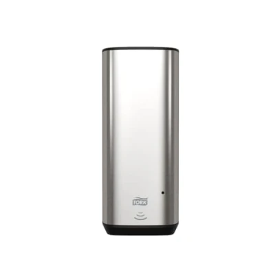 Image of Tork Intuition Sensor Skincare Wall Mounted Dispenser Stainless Steel S4, Touch Free Dispensing, Image Range, 460009