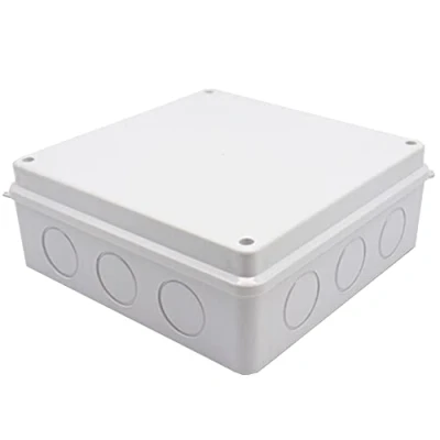 Image of Electrical Junction Box, IP55 Weatherproof Enclosure Project Instrument Case, Reserved Hole Box (1Pcs 200 x 80mm)