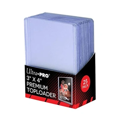 Image of Ultra Pro 3&quot; X 4&quot; Super Clear Premium Toploader 100ct