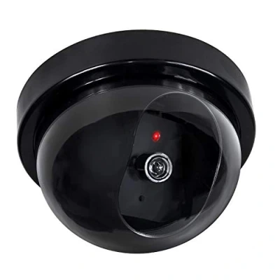 Image of CCTV Dome Camera Dummy Fake 3 types Flashing LED Surveillance Security Imitation (DC2100)