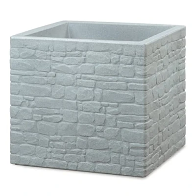 Image of Scheurich Planter, Stony Grey, 4