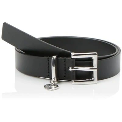 Image of HUGO Amelia Belt, Women&#039;s, Size: 36&quot;, Black
