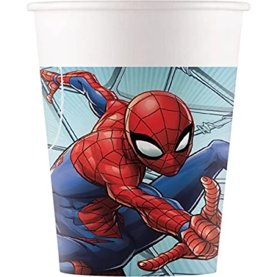 Image of Marvel 93468 Spiderman Cups, Multi Coloured, 8 Stück (1er Pack)