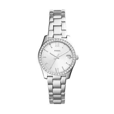 Image of Fossil Women Analog Quartz Watch with Stainless Steel Strap ES4317