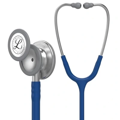 Image of 3M Littmann Classic III Monitoring Stethoscope, Navy Blue Tube, 69 cm, 5622