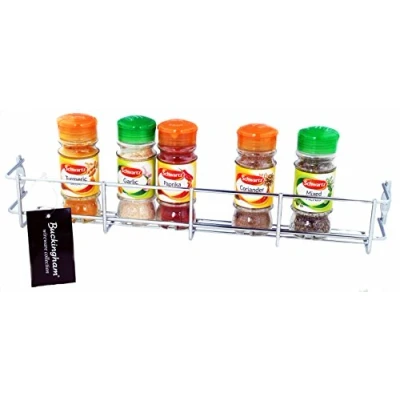 Image of Buckingham 1 Tier Spice and Herb Rack, 38.5 x 6 cm, Premium Quality