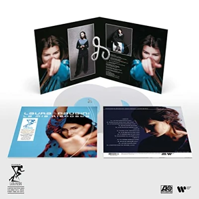 Image of Laura Pausini La Mia Risposta 180gm White vinyl 2023 Italian 2 LP set 5054197617638