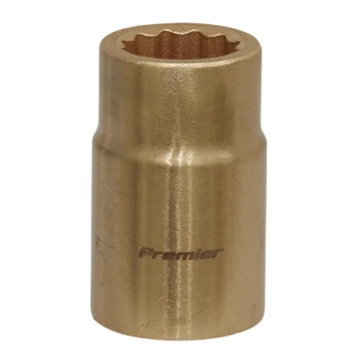 Image of Sealey Premier Socket 15mm 1/2&quot;Sq Drive Non Sparking WallDrive®