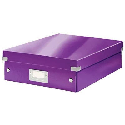 Image of Leitz Organiser Box, Click and Store Range 60580062 Medium, Purple