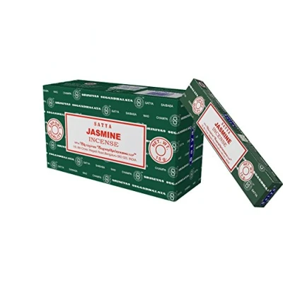 Image of Satya Nag Champa Incense Jasmine 15 g Pack of 12 Boxes