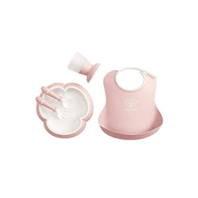 Image of BabyBjörn Baby Dinner Set, 5 pcs, Powder pink