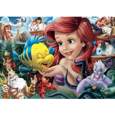 Image of Ravensburger Disney Princess Heroines No.3 The Little Mermaid 1000 Piece Jigsaw Puzzles for Adults and Kids Age 12 Years Up
