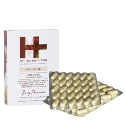 Image of My Hair Doctor Volume ISE Biotin Growth Supplements 60 Capsules. Vitamins For And Loss, With &amp; Zinc. Tablets Growth, Pack of 60, 1 Month Supply