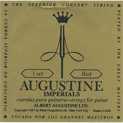 Image of Albert Augustine 527A Imperial Red Label Classical Guitar Strings