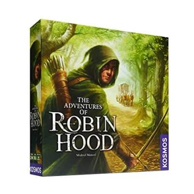 Image of Thames &amp; Kosmos The Adventures of Robin Hood, Strategy Game, Family Games For Game Night, Cooperative Board Adults and Kids, 2 to 4 Players, Age 10+