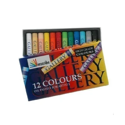 Image of Inscribe Gallery Oil Pastels for Artists Box of 12