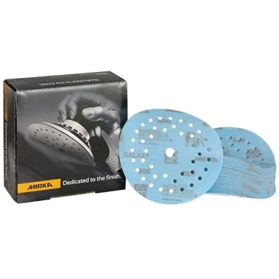 Image of Mirka Galaxy Epoxy Sandpaper 125 mm Hook &amp; loop Grit 800 for Sanding Resin, Wood, Epoxy, Rivertable / 50 Pcs Discs