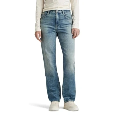 Image of G Star Women&#039;s Viktoria High Straight Jeans, Blue (antique faded laguna D23959 D538 G325), 28W / 30L