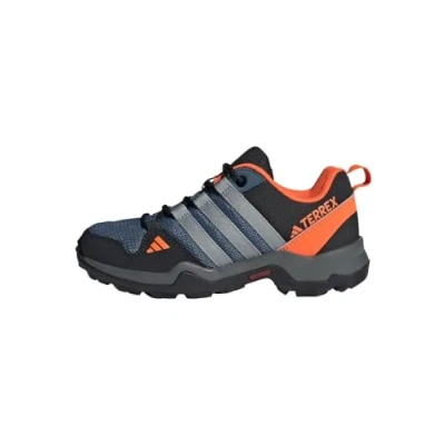Image of adidas Unisex Terrex AX2R Hiking Shoes, Wonder Steel/Grey/Impact Orange, 12.5 UK