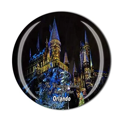 Image of Orlando Florida USA Fridge Magnet Souvenir Gift Decor Magnetic Sticker Collection