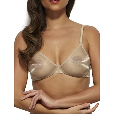 Image of Gossard Glossies Non Padded Moulded Sheer Bra Beige 28FF