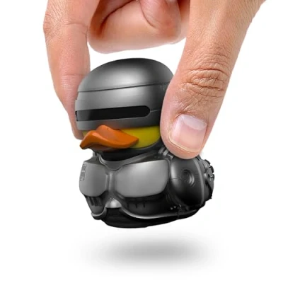 Image of TUBBZ Mini: Robocop Cosplaying Rubber Duck Vinyl Figure