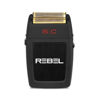 Image of Electric Shaver for Men Stylecraft Rebel by Gamma Più, Razor Beard &amp; Hair, 100 Minutes Cordless Running Time, Mini Foil Rechargeable 150 gr, Motor 11.000 RPM