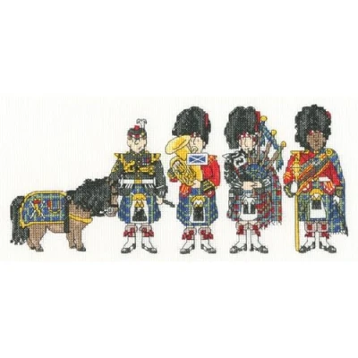 Image of Bothy Threads Counted Cross Stitch Kit Flower of Scotland