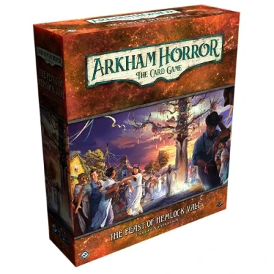 Image of Fantasy Flight Games Arkham Horror: The Feast of Hemlock Vale Campaign Expansion Cooperative Card Game Ages 14+ 1 4 Players 2 Hours Playing Time
