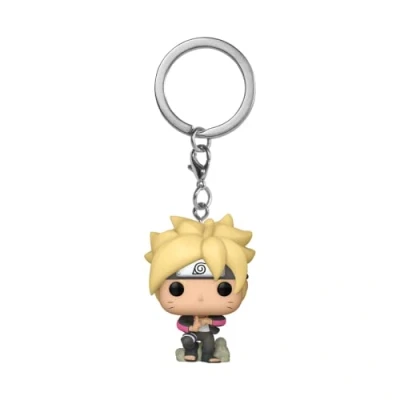 Image of Funko Pop! Keychain: Boruto Uzumaki Boruto: Naruto Next Generations Novelty Keyring Collectable Mini Figure Stocking Filler Gift Idea Official Merchandise Anime Fans