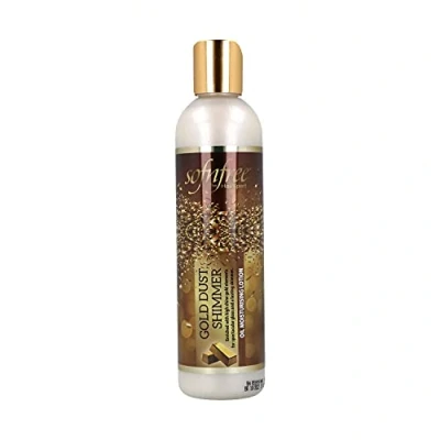 Image of Sofn free gold dust shimmer oil moisturizing lotion 250 ml