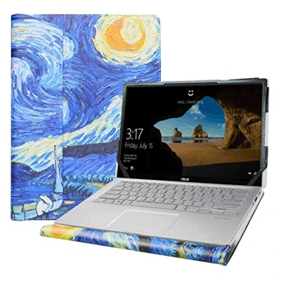 Image of Alapmk Protective Case for 14&quot; HP ProBook 440 G8/HP 640 EliteBook 845 G8/EliteBook 840 G8/ZBook Firefly 14 G8/Pavilion dvXXXX &amp; ACER SWIFT 3 SF314 59/SWIFT ADM 42,Starry Night