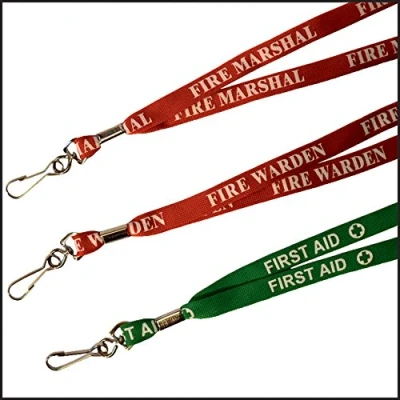 Image of Fire Marshal (Red) Lanyard