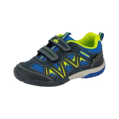 Image of Lico Kolibri V H Low Top Sneakers, Blue Marine Lemon, 12 UK Child