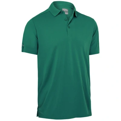 Image of Callaway Tournament Polo shirt, Men&#039;s, Size: Small, Holly green