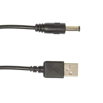 Image of Kingfisher Technology 90cm Black USB Charger Charging Power Cable Lead Adaptor (22AWG) Compatible with Arduino LL25C301 Android Phone